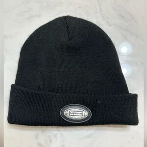 Supreme Metal Plate Beanie FW19 (used)